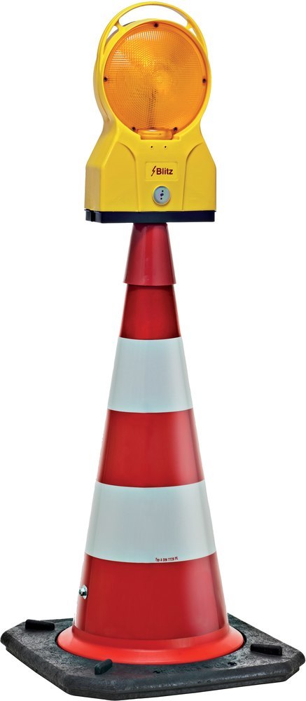 WEMAS TL Kegelblitzleuchte LED Doppelsei tig Höhe 750 mm Produktbild img1 L