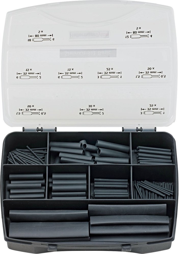 Hellermann Wärme-Schrumpfschlauch- Set B asis HellermannTyton Produktbild img1 L