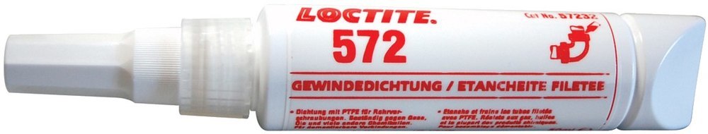 LOCTITE 572 Gewindedichtung mittelfest weiß hochviskos, 50ml Flasche Produktbild img1 L