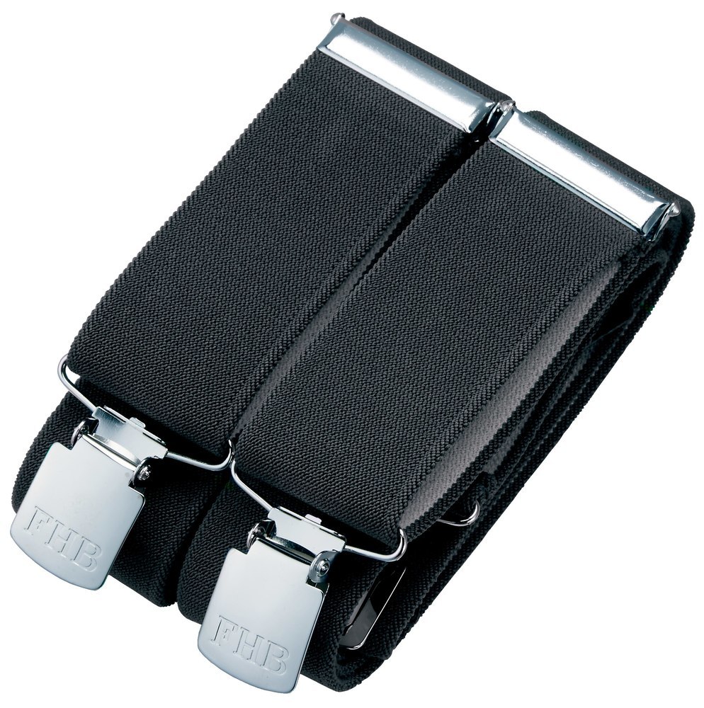 FHB Hosenträger Achim schwarz, Gr.120cm Produktbild img1 L