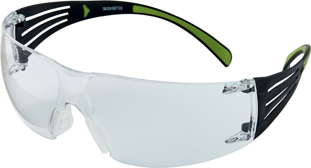 3M SECUREFIT Brille SecureFit402AF PC,gr au,AS/AF Produktbild img1 L