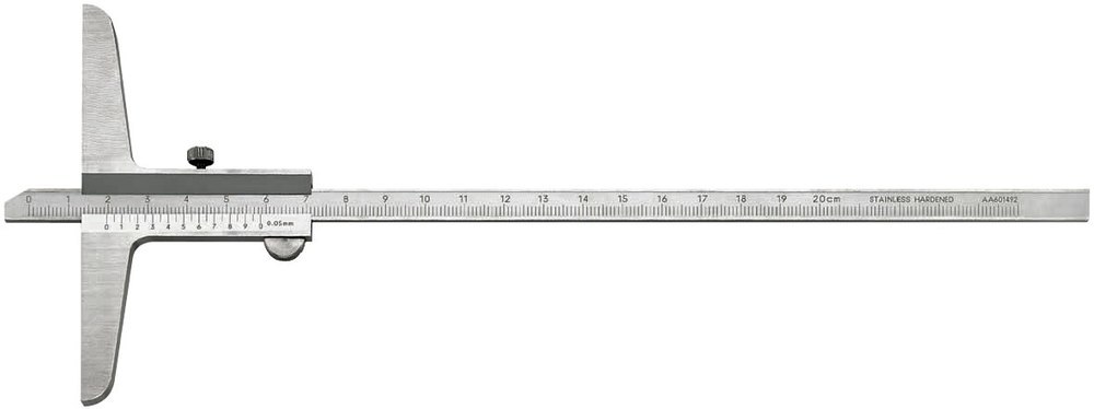 fortis Tiefenmessschieber 300mm 1/50 Produktbild img1 L