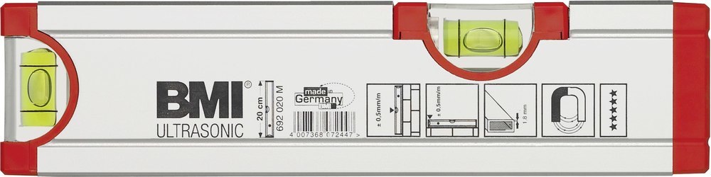 BMI Wasserwaage ULTRASONIC 20cm Produktbild img1 L