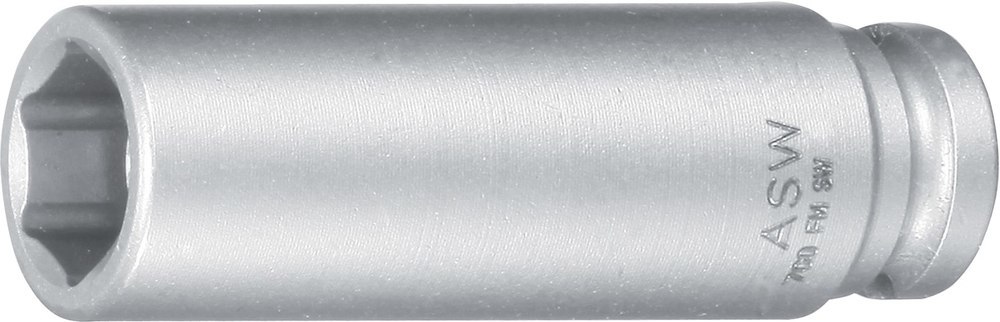 ASW Kraft-Steckschlüssel-Einsatz 1/4", 6-kant, magnetisch, lang Produktbild img1 L