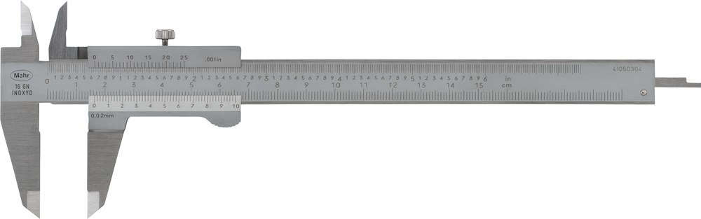 Mahr Taschenmessschieber 200mm, 0,02mm Produktbild img1 L