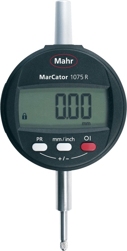 Mahr Dig.-Messuhr IP52 Cator 1075 R 0,001/12,5 mm mit Daten MAHR Produktbild img1 L