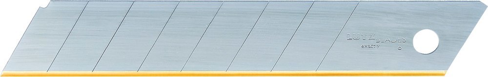 LUTZ BLADES exactly Abbrechklinge TiN 18 mm Spender a 50 Stück LUTZ BLADES Produktbild img1 L