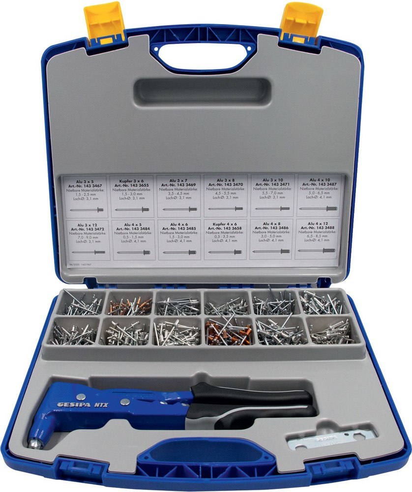 Gesipa Nietbox mit Handnietzange NTX Produktbild img2 L