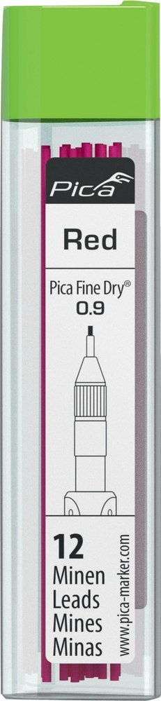 Pica Ersatzminen rot (12 St.) für Fine Dry PICA Produktbild img1 L