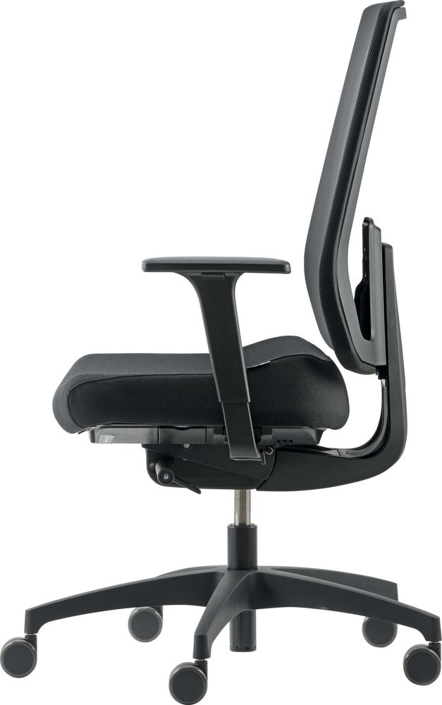 DAUPHIN Drehstuhl To-strike work schwarz schwarz Produktbild img1 L