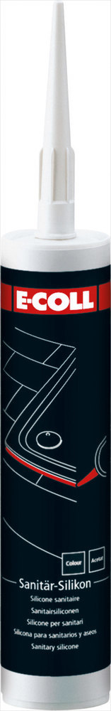 E-COLL Sanitär-Silikon Produktbild img1 L