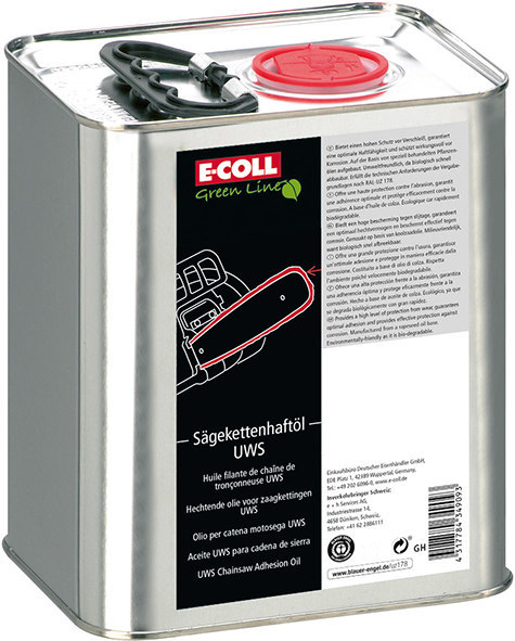E-COLL Sägekettenhaftöl UWS 10L Kanister Produktbild img1 L