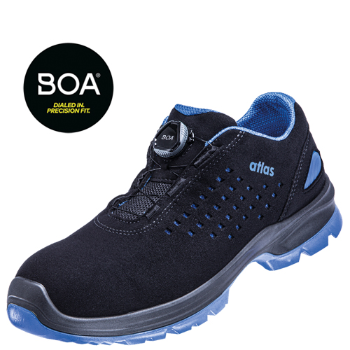 ATLAS Halbschuh SL 940 BOA schwarz/königsblau S1 ESD Produktbild img1 L