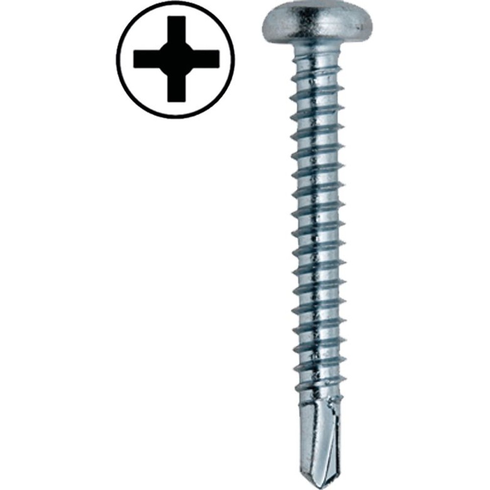 Dresselhaus Bohrschraube 4,8 x 32mm DIN 7504 GVZ Linsenkopf VE100 Produktbild img1 L