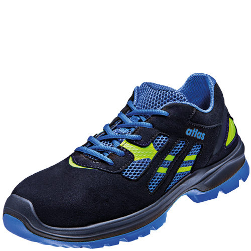 ATLAS Halbschuh 205 schwarz/königsblau S1P ESD Produktbild img1 L