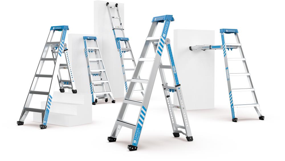 ZARGES Multimaster 5 Kombileiter Leiterl änge 2,88 m Produktbild img11 L