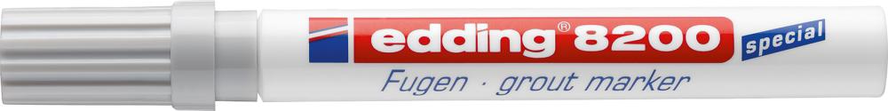 edding 8200 Fugenmarker 1er-Blister silbergrau Produktbild img1 L