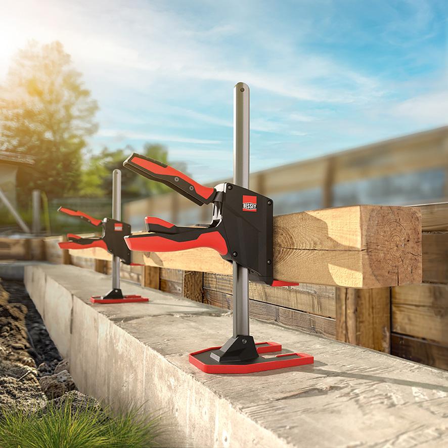 BESSEY Hebe u. Montagewerkzeug BEYCceps Einhandbedienung Hub/Hebekraft 180kg Produktbild img2 L