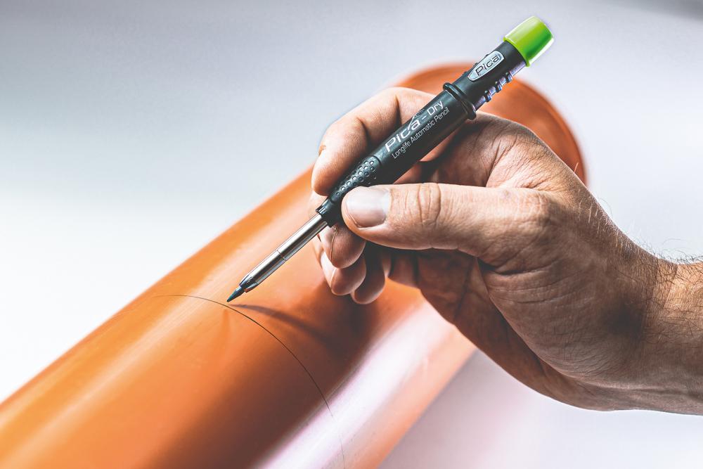 Pica Tieflochmarker Pica-Dry Graphit Produktbild img6 L