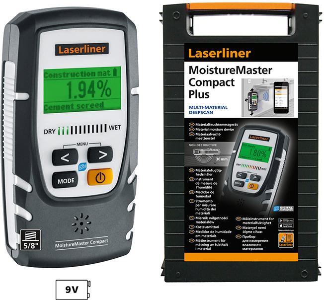 Laserliner Feuchtigkeitsmessgerät Moistu reMasterCompactPlus Produktbild img2 L