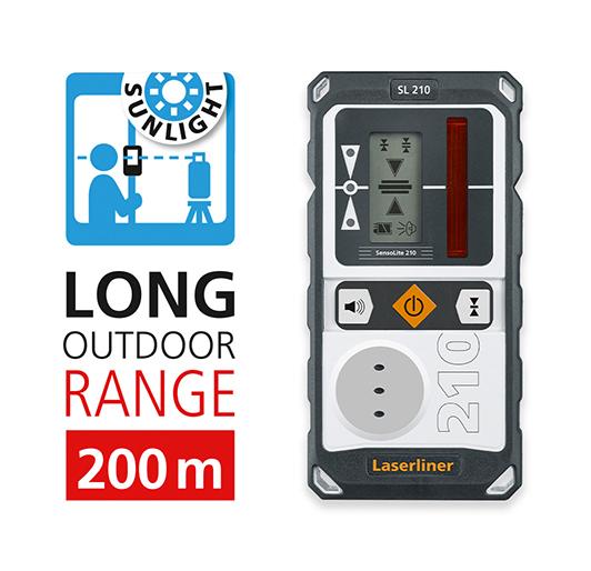 Laserliner Rotationslaser-Set Cubus 210 S Set 150 cm Produktbild img10 L