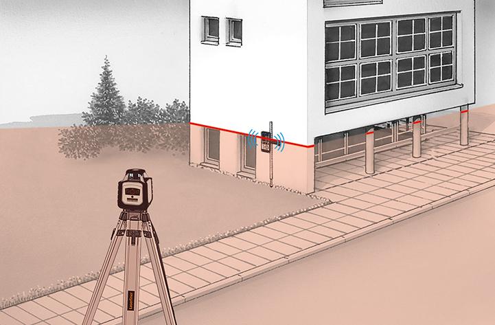 Laserliner Rotationslaser-Set Cubus 210 S Set 150 cm Produktbild img14 L