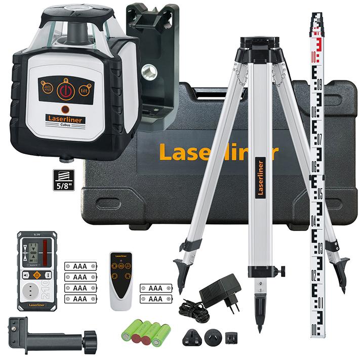 Laserliner Rotationslaser-Set Cubus 210 S Set 150 cm Produktbild img1 L