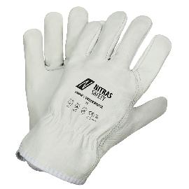 NITRAS DRIVER WINTER, Rindvolllederhandschuhe, grau, EN 388, EN 407, EN 511 Produktbild