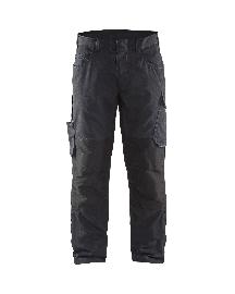 Blåkläder Service Arbeitshose mit Stretch Schwarz/Dunkelgrau Produktbild