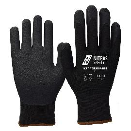 NITRAS SNOW FIGHTER, Winterhandschuhe, schwarz, EN 388, EN 511 Produktbild