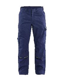 Blåkläder Schweißer Arbeitshose Marineblau/ High Vis Gelb Produktbild