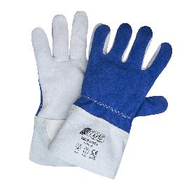NITRAS CUT F, Schnittschutzhandschuhe, grau / blau, EN388, EN 407 Produktbild