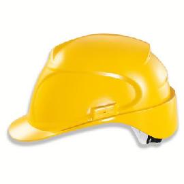 UVEX Schutzhelm airwing E-WR 9760130 gelb ohne Lüftungen Produktbild