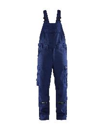 Blåkläder Schweisser Latzhose Marineblau/ High Vis Gelb Produktbild