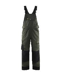 Blåkläder Garten Latzhose Armygrün/Schwarz Produktbild