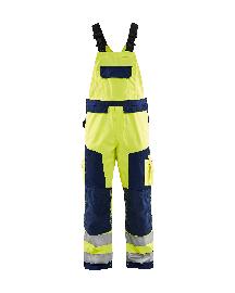 Blåkläder High Vis Latzhose High Vis Gelb/Marineblau Produktbild