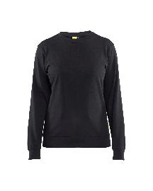 Blåkläder Damen SweatshirtSchwarz Produktbild