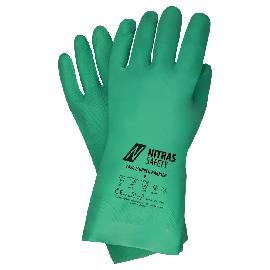 NITRAS GREEN BARRIER, Chemikalienschutzhandschuhe, grün, EN 388, EN ISO 374 Produktbild