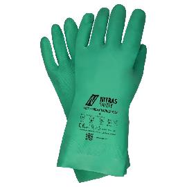 NITRAS GREEN BARRIER FLEX, Chemikalienschutzhandschuhe, grün, EN 388, EN ISO 374 Produktbild
