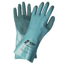 NITRAS GREEN BARRIER CUT D, Chemikalienschutzhandschuhe, petrol, EN 388, EN ISO 374, EN 407 Produktbild