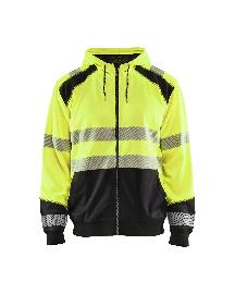 Blåkläder High Vis Kapuzensweater High Vis Gelb/Schwarz Produktbild