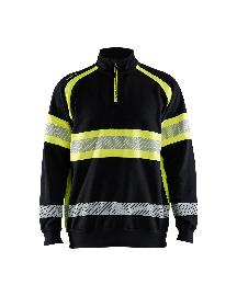 Blåkläder High Vis Sweater Schwarz/Gelb Produktbild