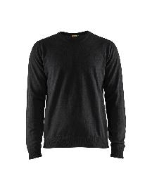 Blåkläder Pullover gestrickt Schwarz Produktbild