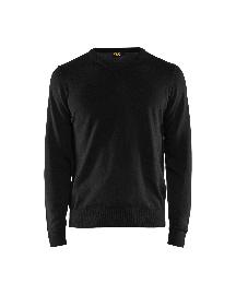 Blåkläder Pullover gestrickt Schwarz Produktbild