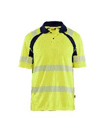 Blåkläder Polo High VisHigh Vis Gelb/Marineblau Produktbild