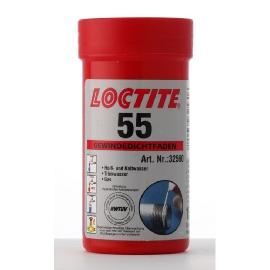 LOCTITE 55 Gewindedichtfaden Polyamid mit inerter Paste weiß, 160m Dose Produktbild