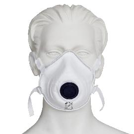 NITRAS SAFE AIR, Atemschutzmaske, FFP3 NR, mit Ventil, weiß, EN 149, Box à 10 Stück Produktbild