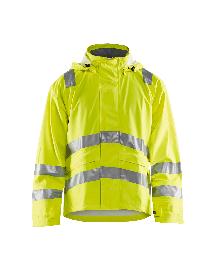 Blåkläder Flammschutz Regenjacke High Vis Gelb Produktbild