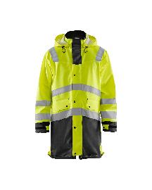 Blåkläder High Vis Regenmantel Level 3 High Vis Gelb/Schwarz Produktbild