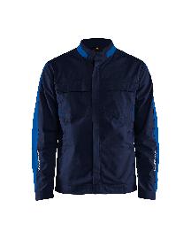 Blåkläder Industrie Jacke Stretch Marineblau/Kornblau Produktbild